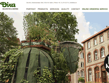Tablet Screenshot of dixa.ch